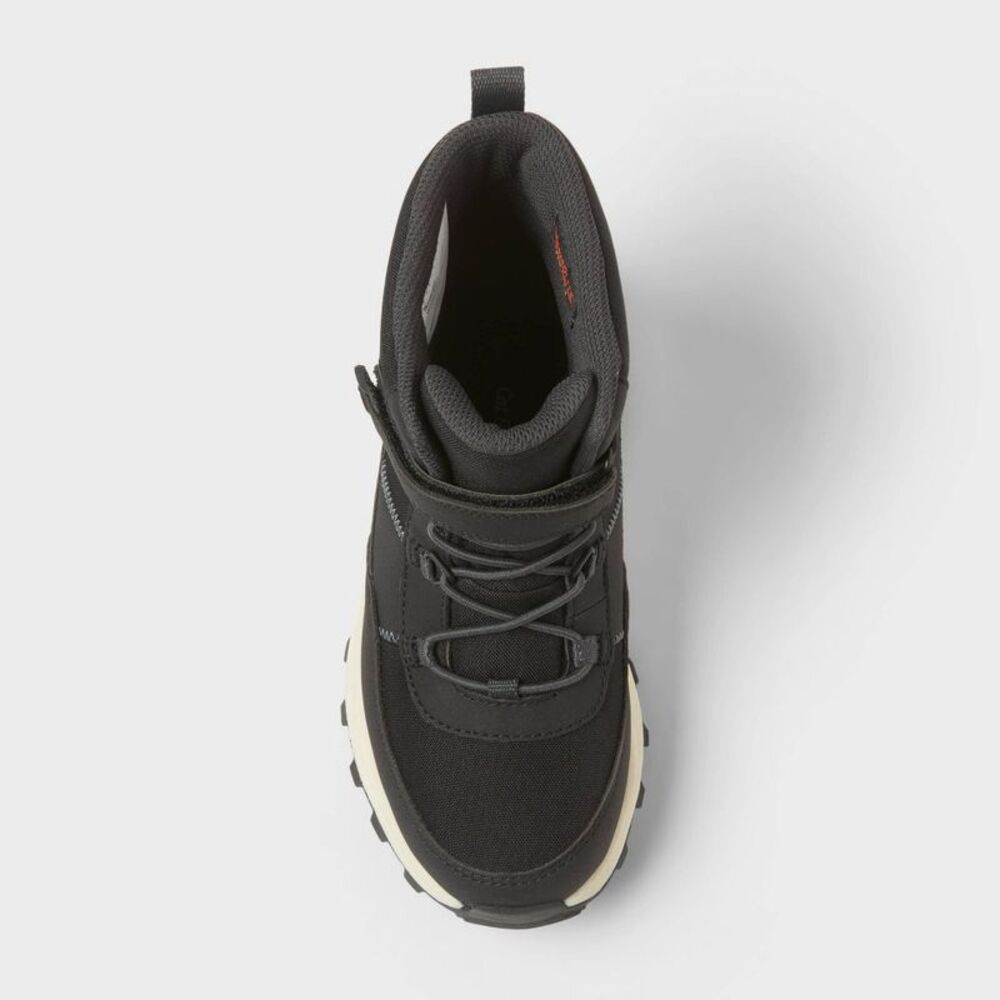 Cat & Jack - Kids' Noah Hiker Winter Boots - Cat & Jack Black 1 Black - Picture 3 of 4